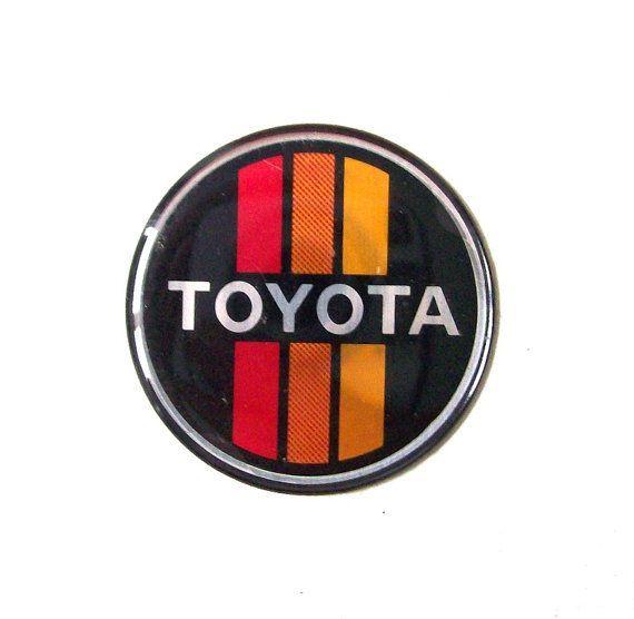 Retro Toyota Logo - Vintage toyota car emblem sticker auto automotive vehicle mens retro ...