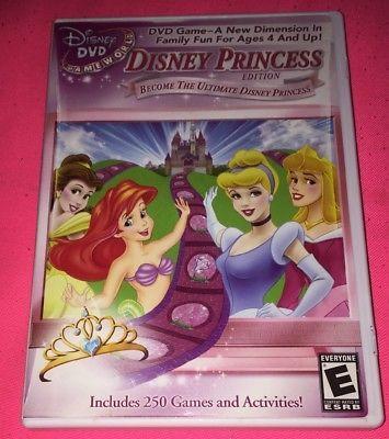 Disney DVD Game World Logo - DISNEY DVD GAME World: Disney Princess Edition (DVD 2006).250 Games ...