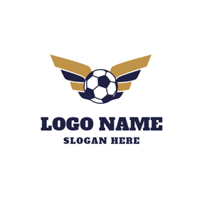 Yellow Wing Logo - Free Wings Logo Designs | DesignEvo Logo Maker