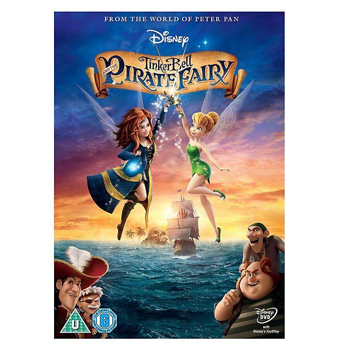 Disney DVD Game World Logo - Tinker Bell and The Pirate Fairy DVD