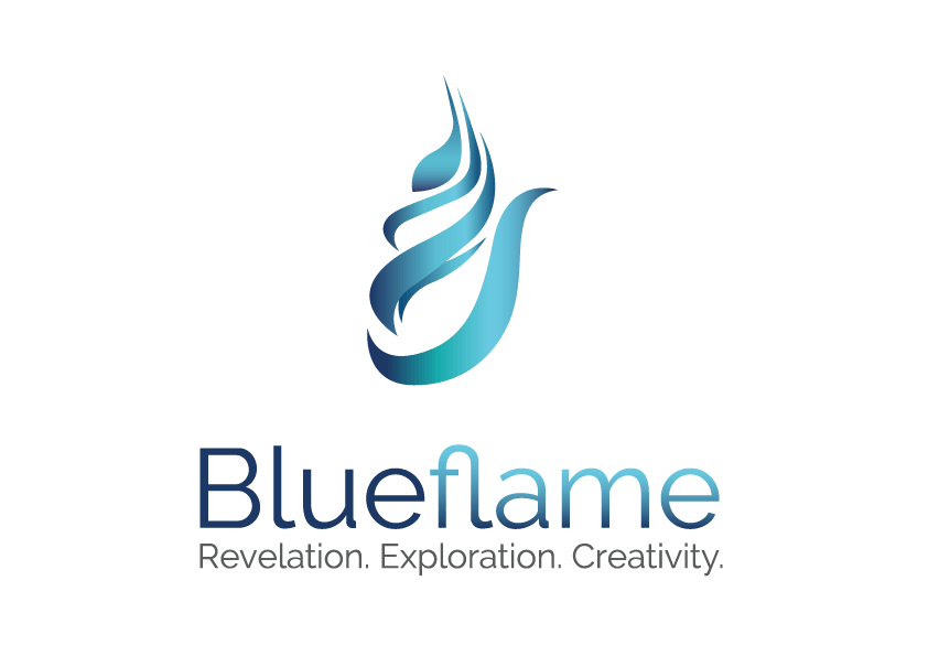 Blue Flame Logo - Home