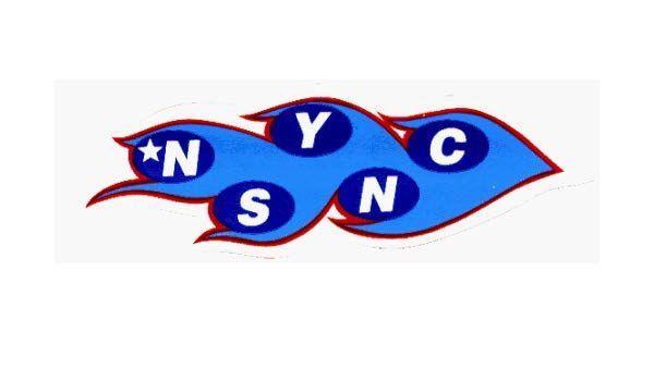 P I Red Flame Logo - Amazon.com: N'Sync / Nsync - Blue Flame logo with Red Outline ...
