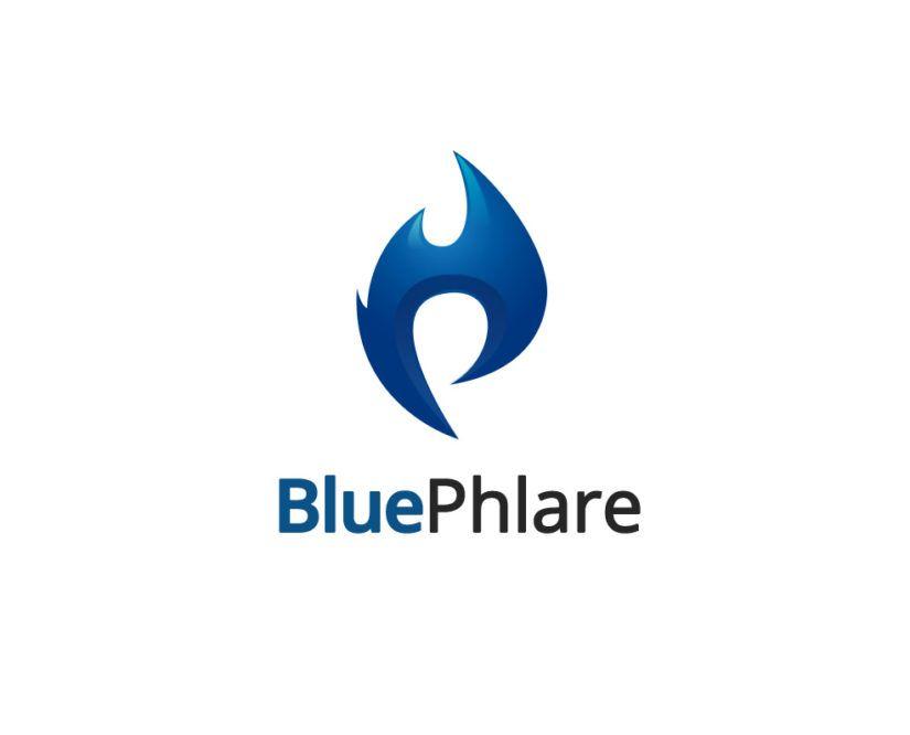 Blue Flame Logo - Blue Phlare free flame logo - Download now