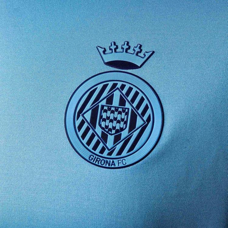 Umbro International Logo - Umbro Girona FC 2018-2019 Third Jersey Blue