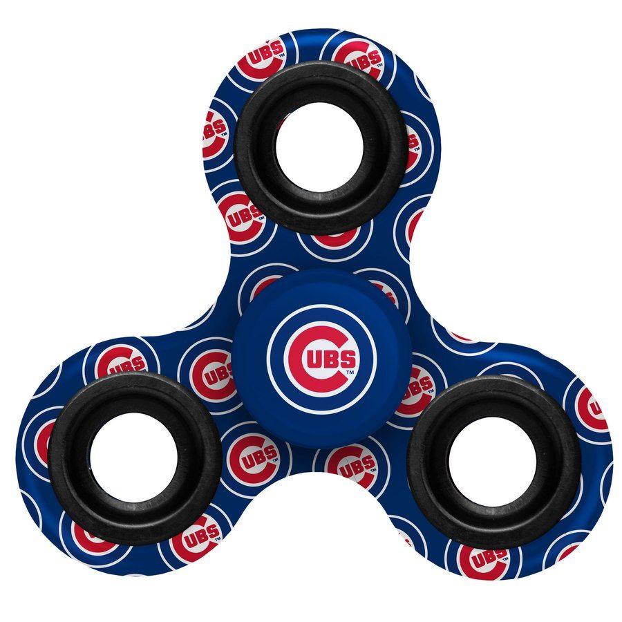 Cubs Logo - Chicago Cubs Logo Three Way Fidget Spinner