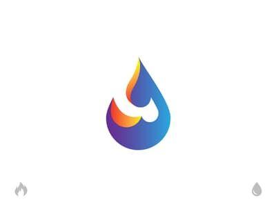 Blue Flame Logo - Favorite Professionally Designed Fire And Flame Logos for Inspiration