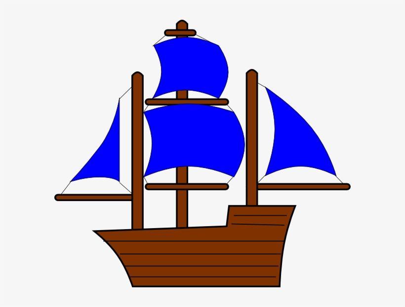 Blue and Yellow Pirate Logo - Yellow Pirate Ship Clip Art Transparent PNG - 600x543 - Free ...