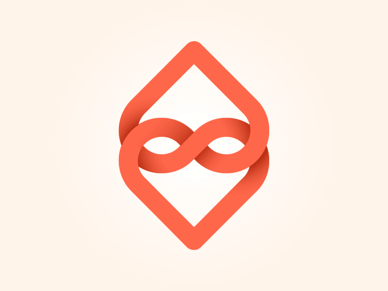 Love App Logo - Dating App Branding - Logo by Ramotion | Dribbble | Dribbble