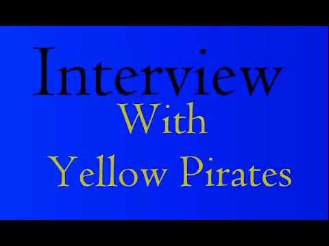 Blue and Yellow Pirate Logo - Mini-Mini Interview with Yellow Pirates(Who is the Pirate King ...
