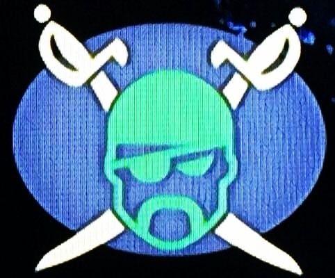 Blue and Yellow Pirate Logo - pgates' tumblr — Halo: Alternate Green/Yellow Pirate Emblem...