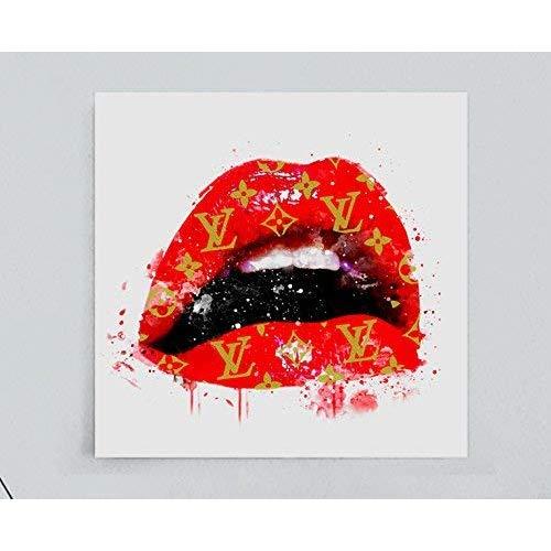 LV Art Logo - Amazon.com: Fashion wall Decor pop art print - Illustration -Solid ...