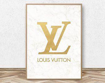 LV Art Logo - Louis vuitton art | Etsy