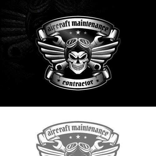 Maitenece Logo - Aircraft maintenance contractor logo design for mechanics out there ...
