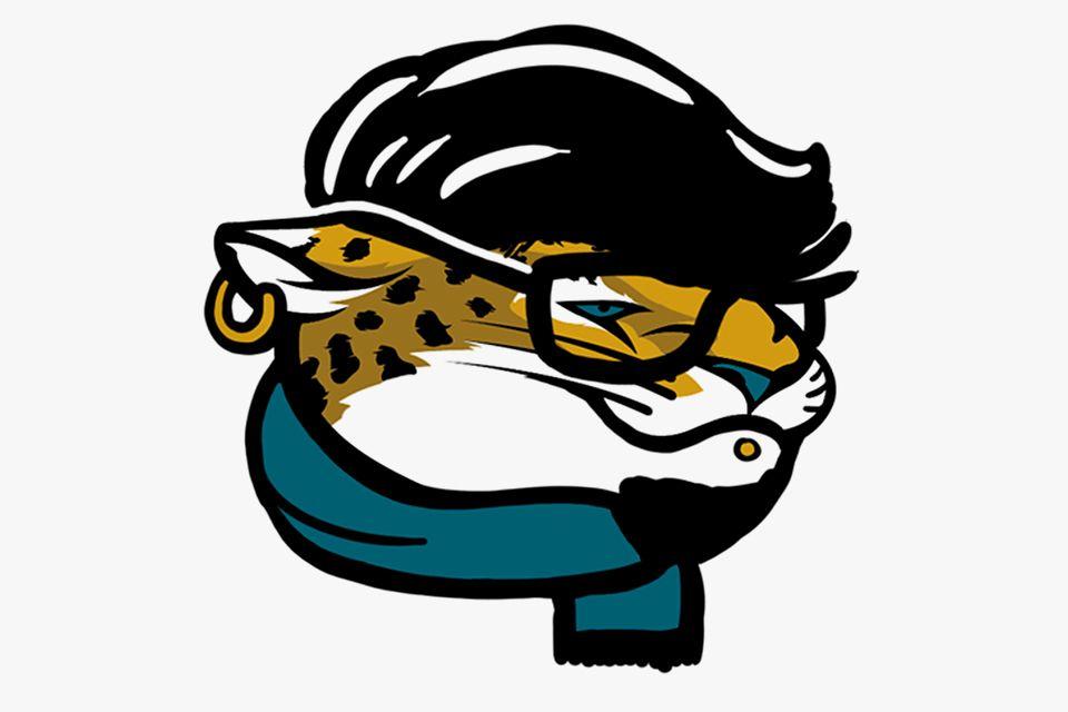 Funny NFL Jaguars Logo - What if NFL logos were designed by hipsters?