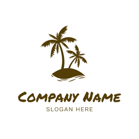 Palm Leaf Logo - Free Tree Logo Designs | DesignEvo Logo Maker