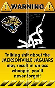 Funny NFL Jaguars Logo - FRIDGE TOOL BOX MAGNET NFL FOOTBALL JACKSONVILLE JAGUARS FUNNY