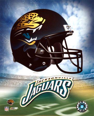Jacksonville Jaguars Old Logo - Jacksonville Jaguars Helmet Logo Photofile Photo - Poster and Print