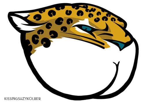Funny NFL Jaguars Logo - What would NFL logos look like if you put butts in them? - SBNation.com