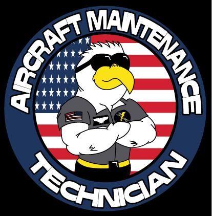 Aircraft Mechanic Logo - Aircraft Maintenance Technician Sweatshirt Hoodie Zipper – Scruffy ...