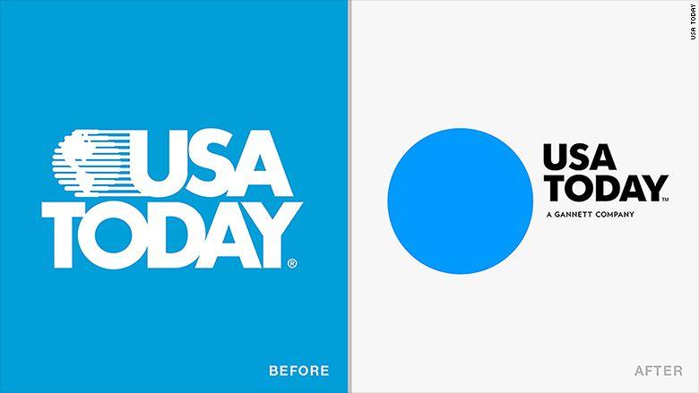 Old Usa Logo - USA Today - Logo changes that drove people crazy - CNNMoney