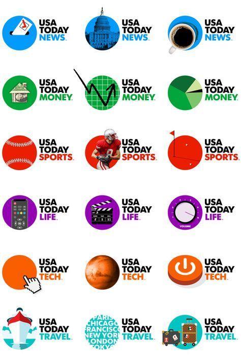 USA Today Logo - USAToday Logo and Newspaper | Research | Brand identity, Identity ...