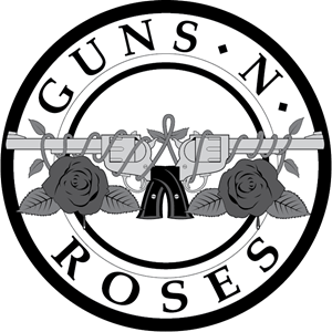 Guns and Roses Logo - GUNS N ROSES Logo Vector (.EPS) Free Download