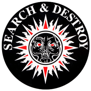 Henry Rollins Logo - Henry Rollins - Search & Destroy Car Magnet | Henry Rollins (2.13.61)