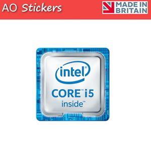 I5 Logo - 5 10 20 Intel i5 inside logo vinyl label sticker badge for laptop