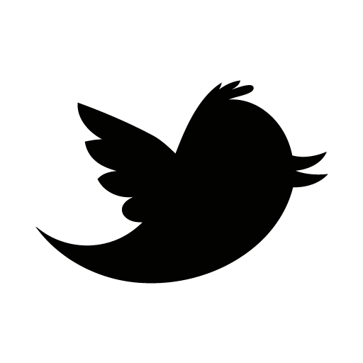 Black and White Twitter Bird Logo - Twitter LOGO Twitter Logo, Icon, GIF, Transparent PNG