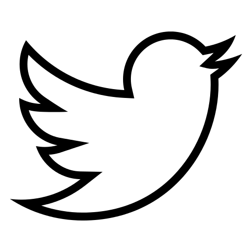 Black and White Twitter Bird Logo - Twitter Bird Outline Classroom Ideas