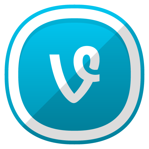 Blue Vine Logo - vine icon | Myiconfinder