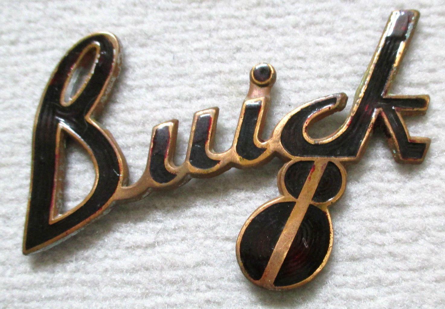 Buick 8 Logo - Badge of a 1930ies BUICK 8 | Hood ornaments and car badges | Buick ...