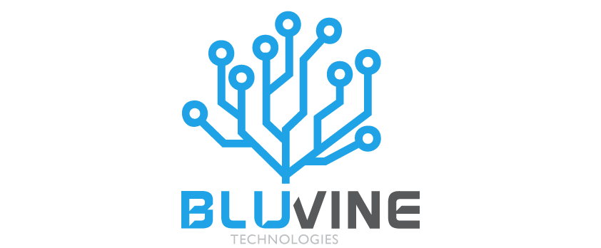 Blue Vine Logo - Home Vine Technologies