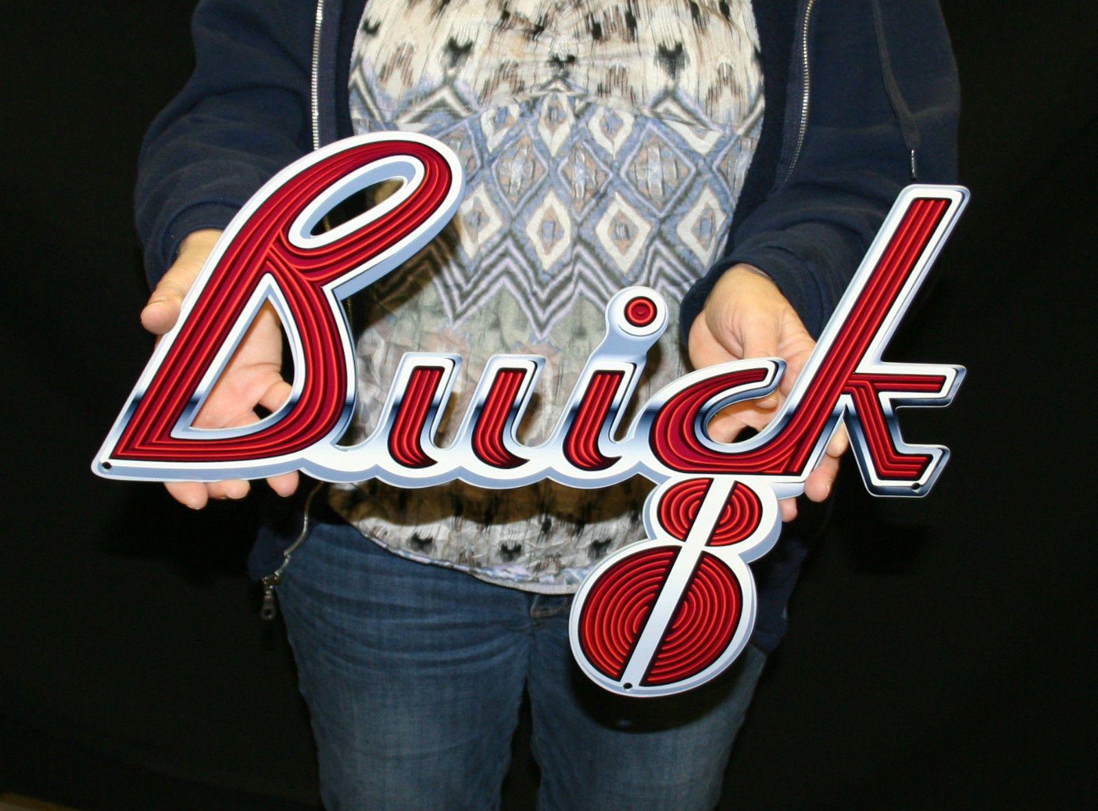 Buick 8 Logo - BUICK 8 EMBLEM STEEL SIGN – GMOLDS002 18X13 | Custom Steel Signs and ...