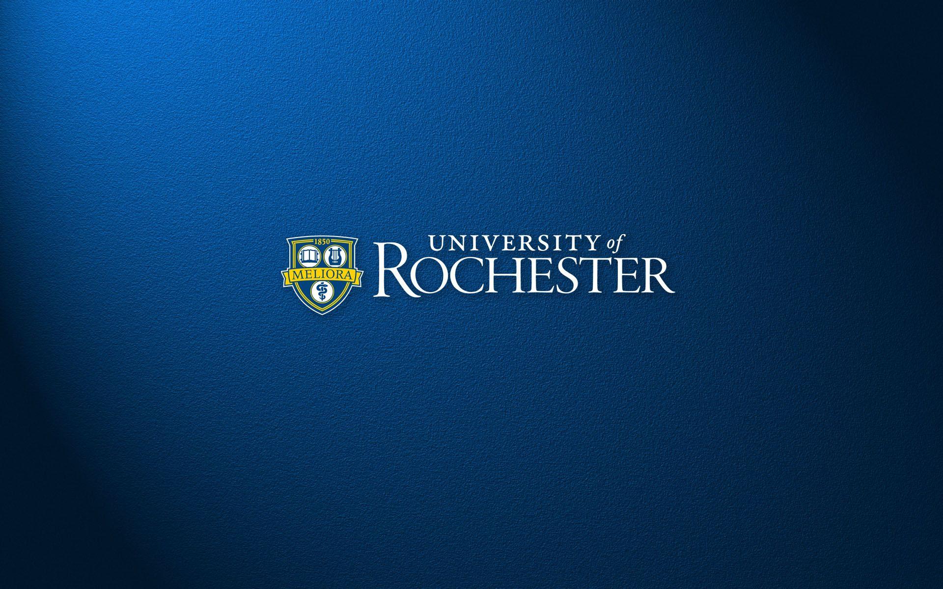 White and Blue U Logo - University of Rochester