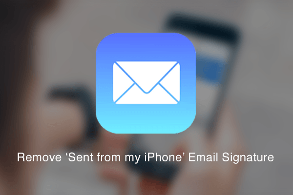 Find My iPhone App Logo - How to Remove 'Sent from my iPhone' Email Signature in Mail App ...
