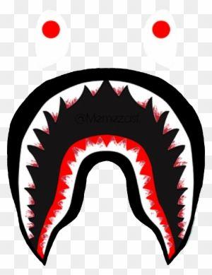 Red BAPE Shark Logo - Report Abuse - Bape Shark Logo - Free Transparent PNG Clipart Images ...