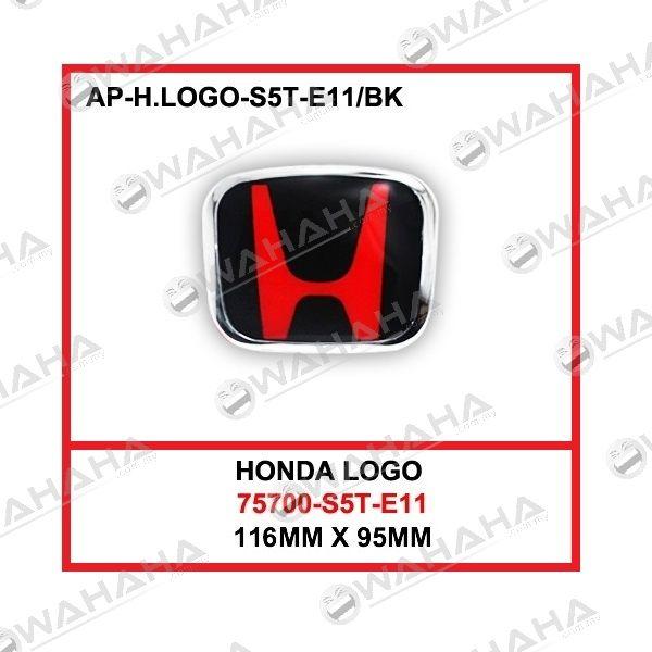 Black and Red H Logo - Honda Red Black (116mm x 95mm) Fro (end 10/10/2020 12:24 PM)