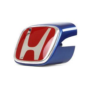 Black and Red H Logo - GENUINE FOR HONDA FRONT RED H BADGE INTEGRA TYPE R DC5 01-04 - B92P ...