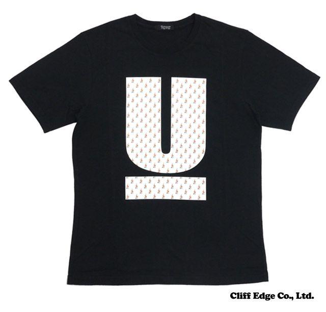Undercover Logo - Cliff Edge: UNDERCOVER U LOGO TEE (shirt) BLACK 200 - 006244 - 051x ...