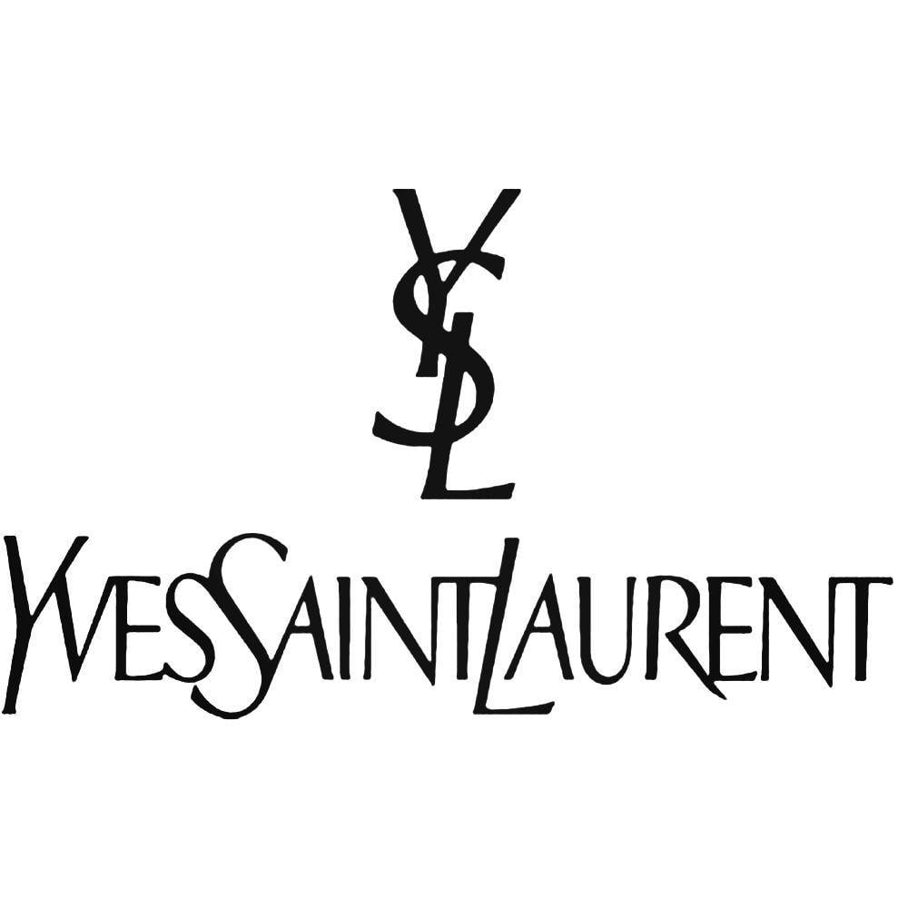 Saint Laurent Logo - Yves Saint Laurent Logofree Decal Sticker