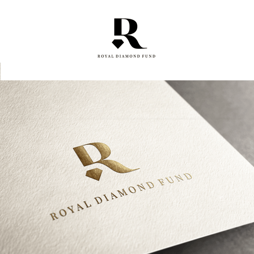 Diamond R Logo - Designs. Create a capturing upscale design for Royal Diamonds Fund