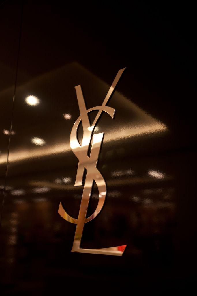 Yves Saint Laurent Logo - Yves Saint Laurent Logo | Taken in front of a Yves Saint Lau… | Flickr