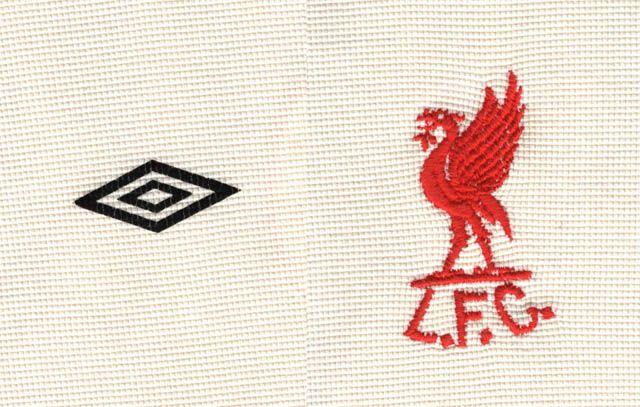 1970s Umbro Logo - The Liverpool Shirts Museum: 1975-1976 Away Player Shirt