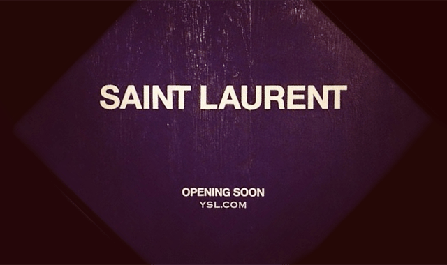 Yves Saint Laurent Logo - Yves Saint Laurent's New Logo Revealed | BLOUIN ARTINFO