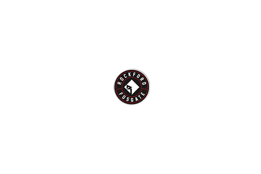 Diamond R Logo - Black circular patch with white 