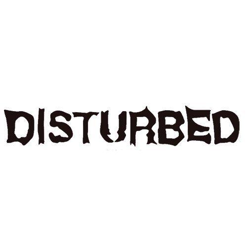 Disturbed Logo - Disturbed Decal Sticker Logo, White, Black, Silver, More