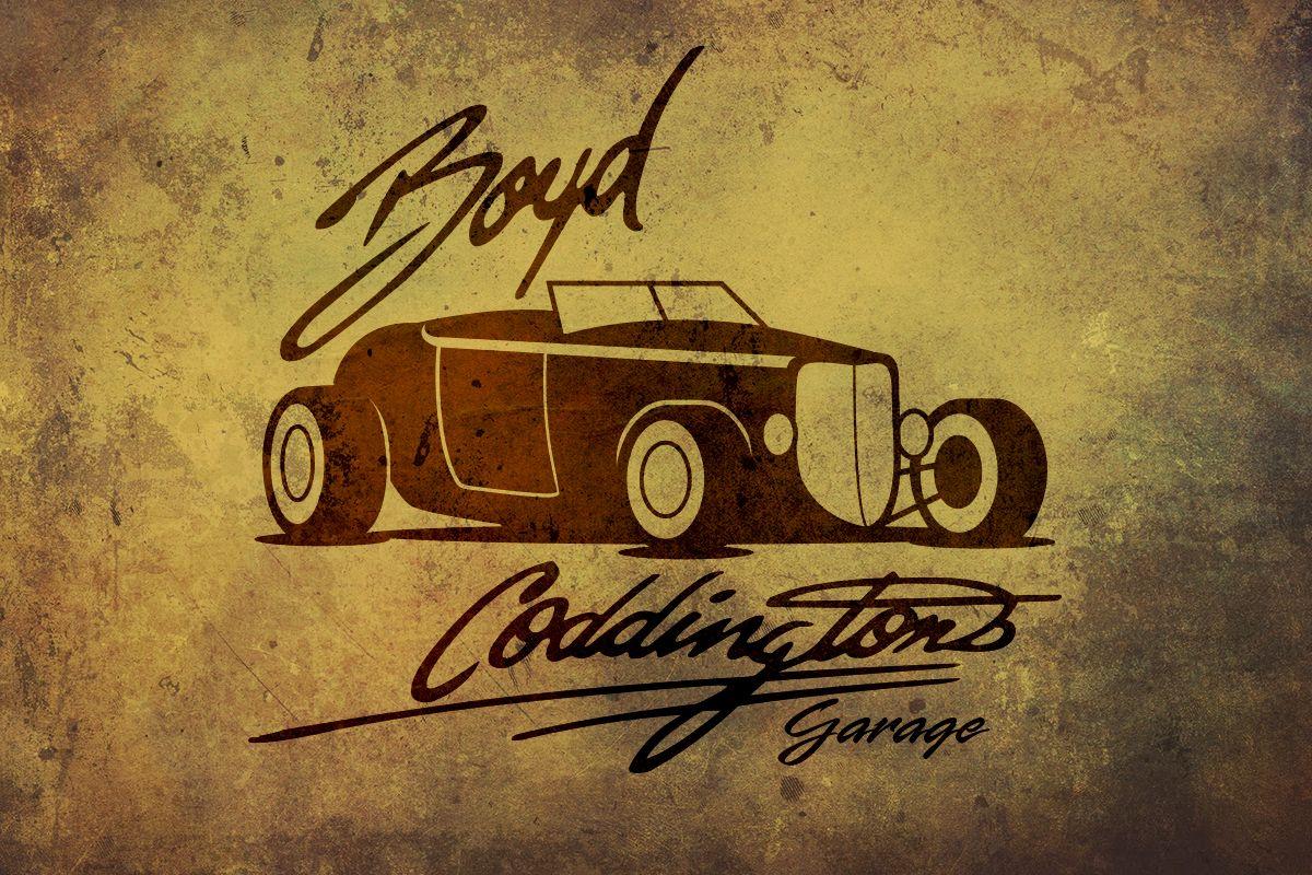 Vintage Automotive Garage Logo - Serious, Modern, Garage Logo Design for Boyd Coddington's Garage ...
