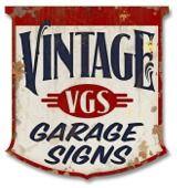 Vintage Automotive Garage Logo - Vintage Garage Signs - Antique Automotive Signs, Gas Pumps, Neon ...