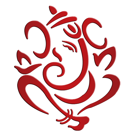 Red Ji Logo - Ganesh ji logo png PNG Image
